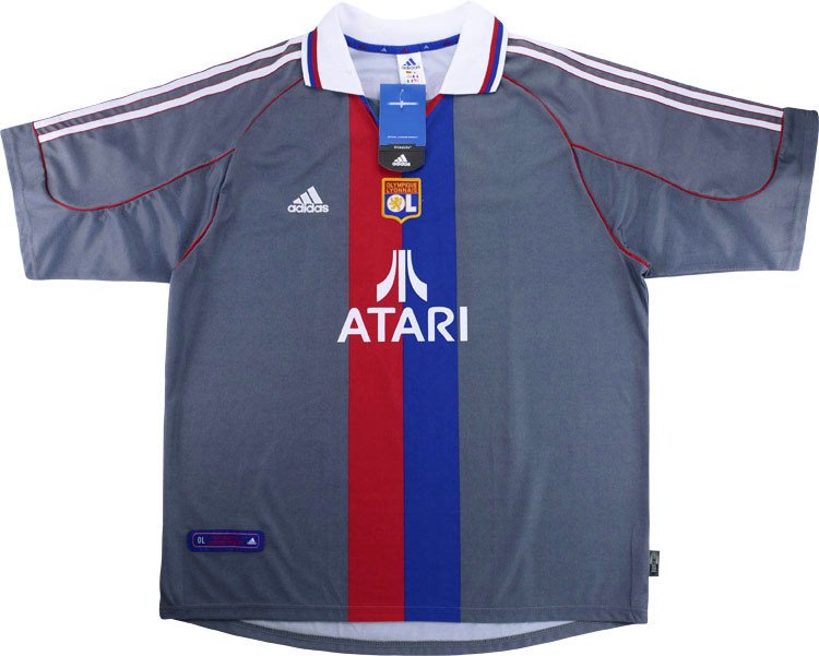 Camisa III Lyon 2001 2002 Adidas retro